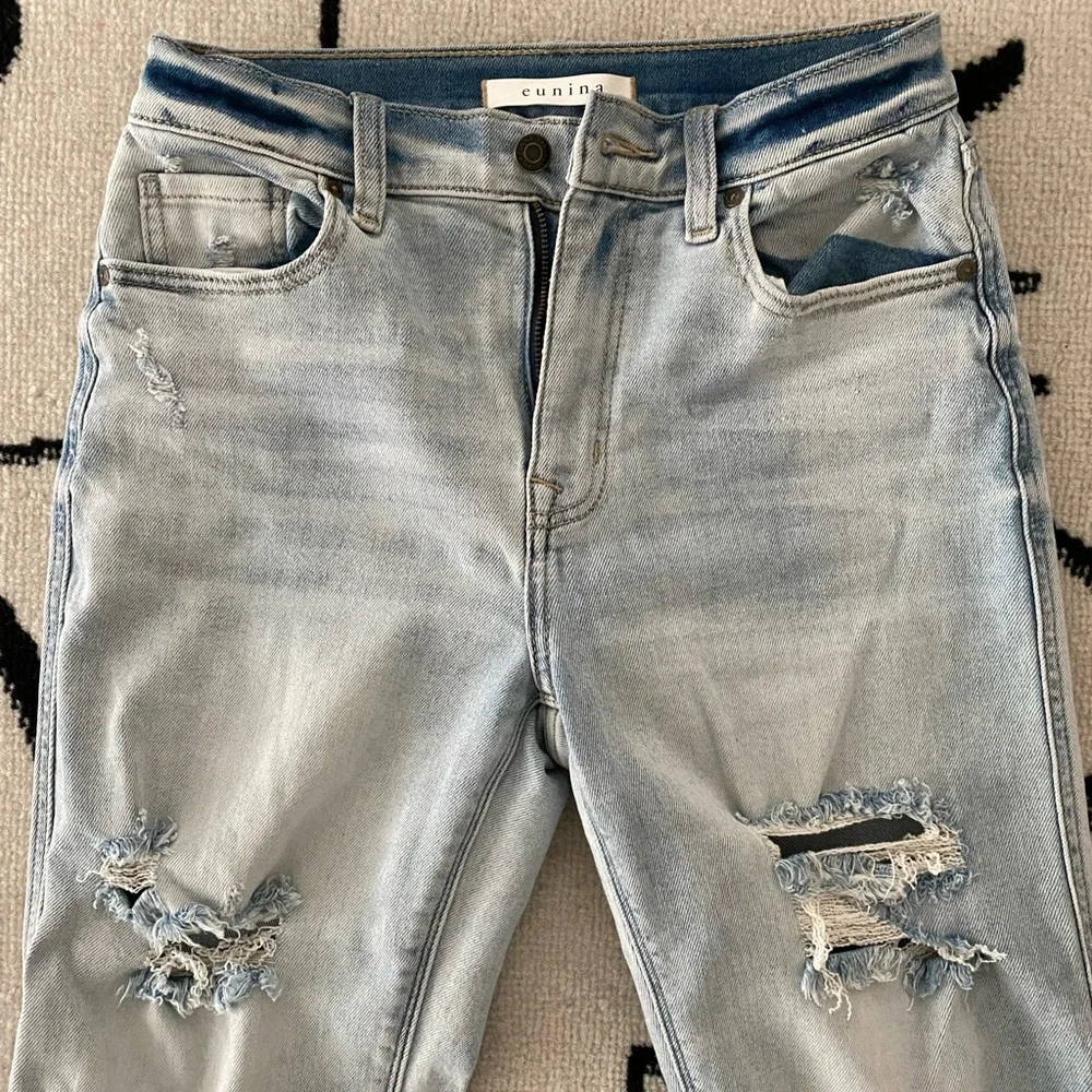 Light-Wash Ripped Jeans - Picture 2 of 4